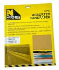 12Pc Sandpaper Sheets - Assortments LARGE